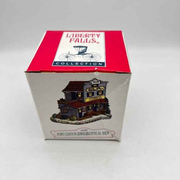 Liberty Falls PORT CLINTON JEWELER OPTICAL SHOP Americana Holiday Village 1995 - Picture 3 of 8